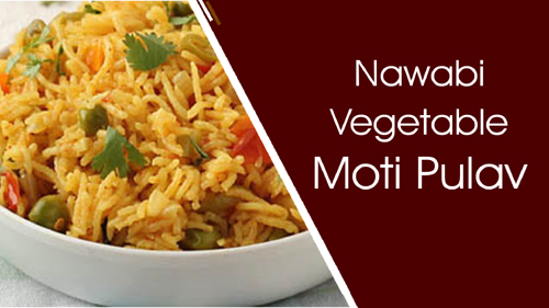 Nawabi Vegetable Moti Pulav